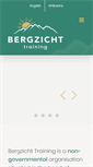 Mobile Screenshot of bergzichttraining.com